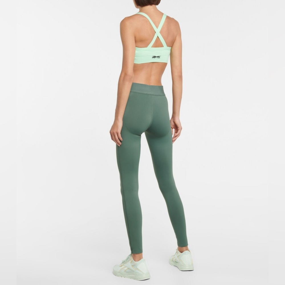 🟢 Reebok x Victoria Beckham green legging XS - Picture 3 of 11